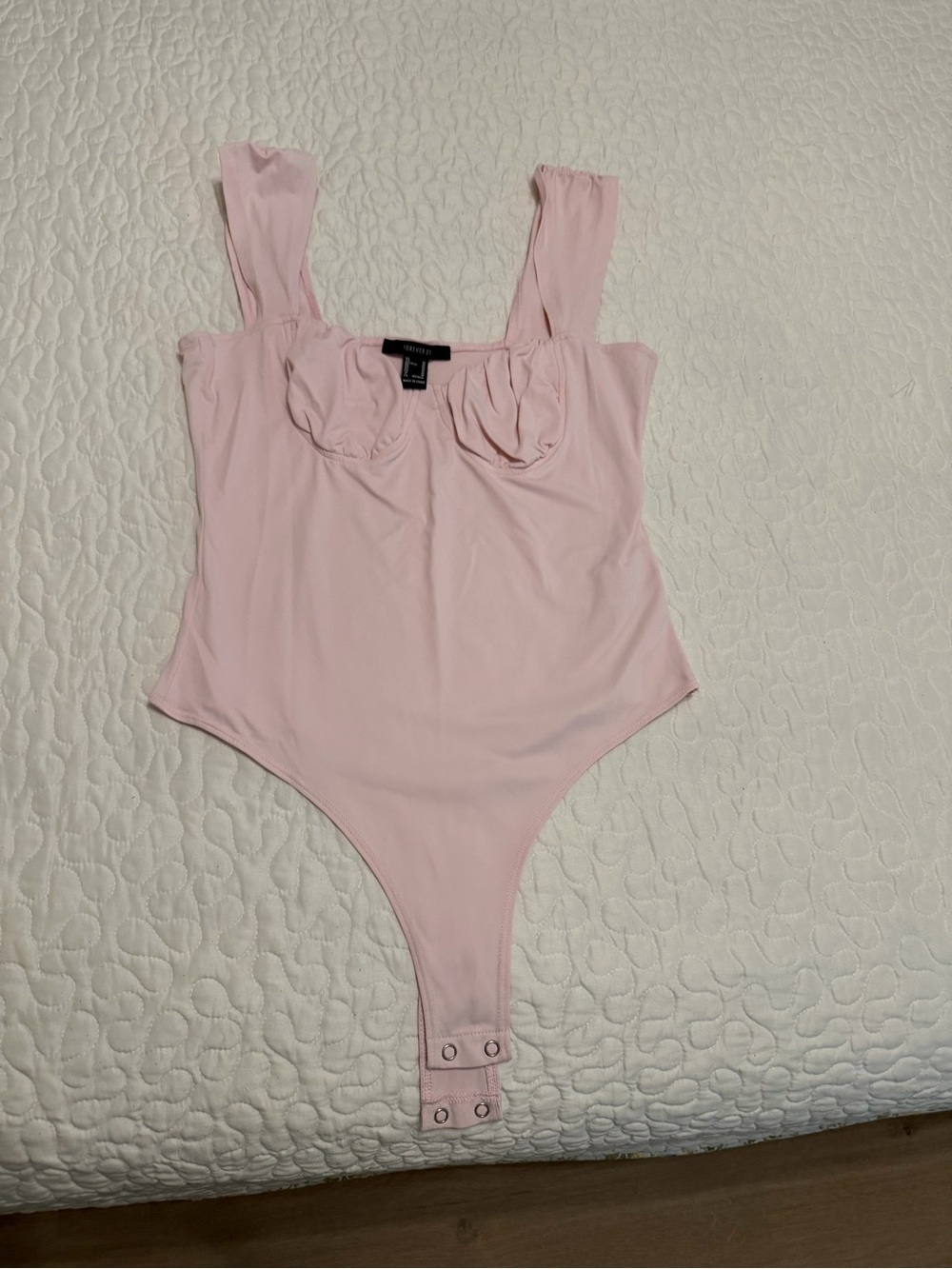 Pink One-Piece Bodysuit - Picture 1 of 1